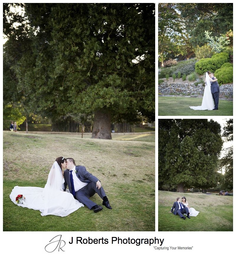 Couple in the royal botanic gardens sydney - sydney wedding photography